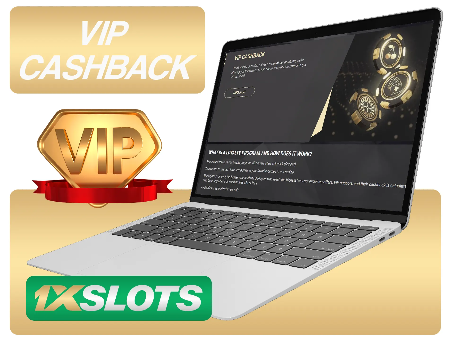 Get your money back after each bet at 1xSlots.